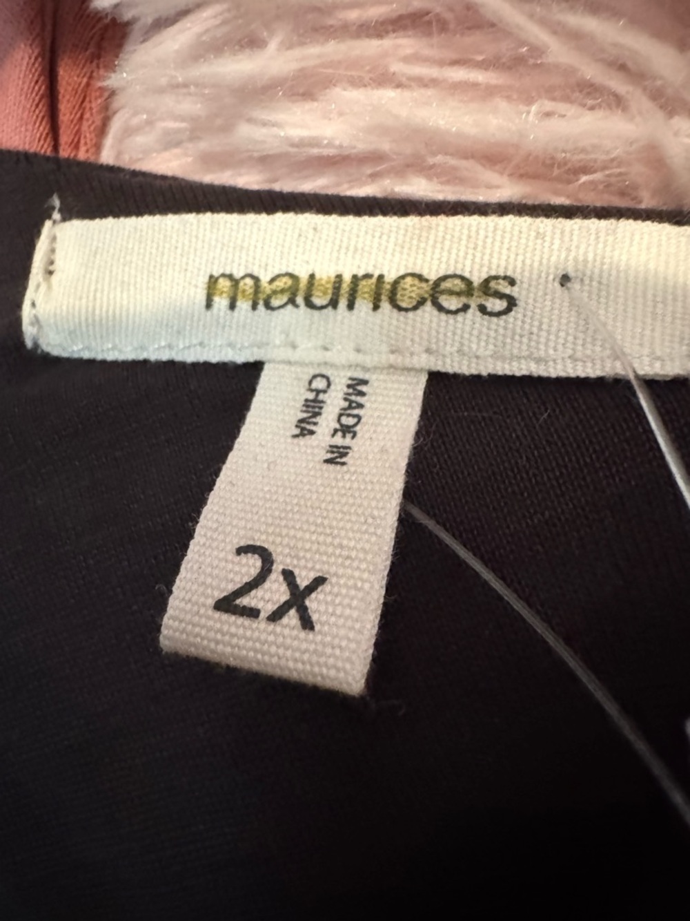 Maurices Black and Dusty Rose V-Neck Spaghetti Strap Camisoles - Picture 3 of 3